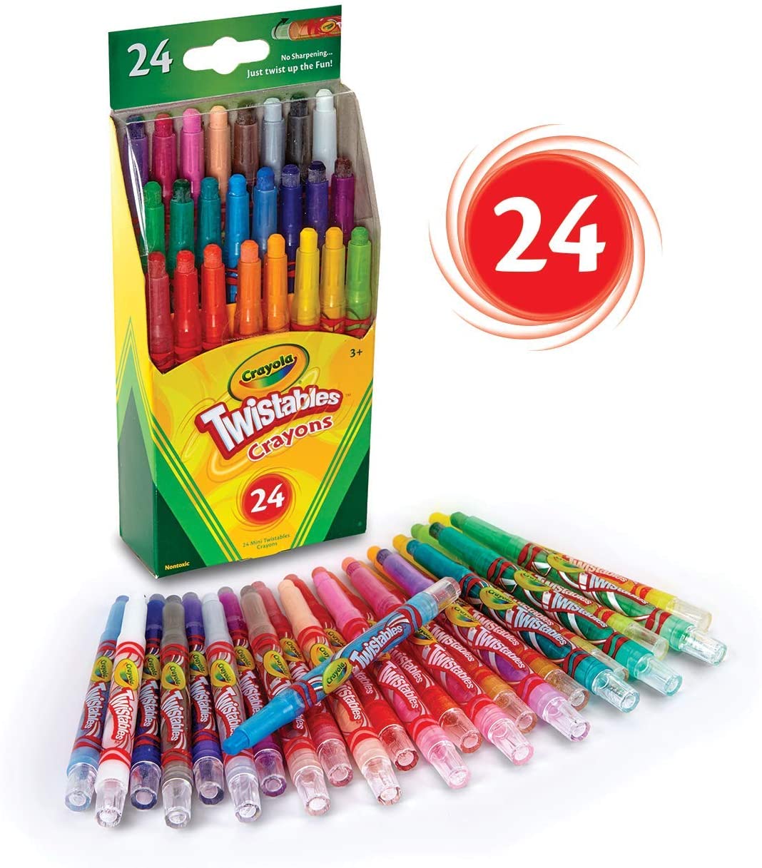 Download Crayola Twistables Crayons Coloring Set, Kids Indoor ...